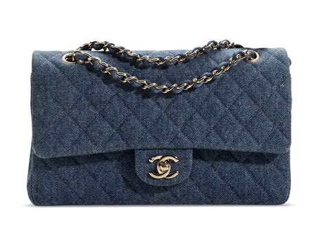 blue denim chanel bag